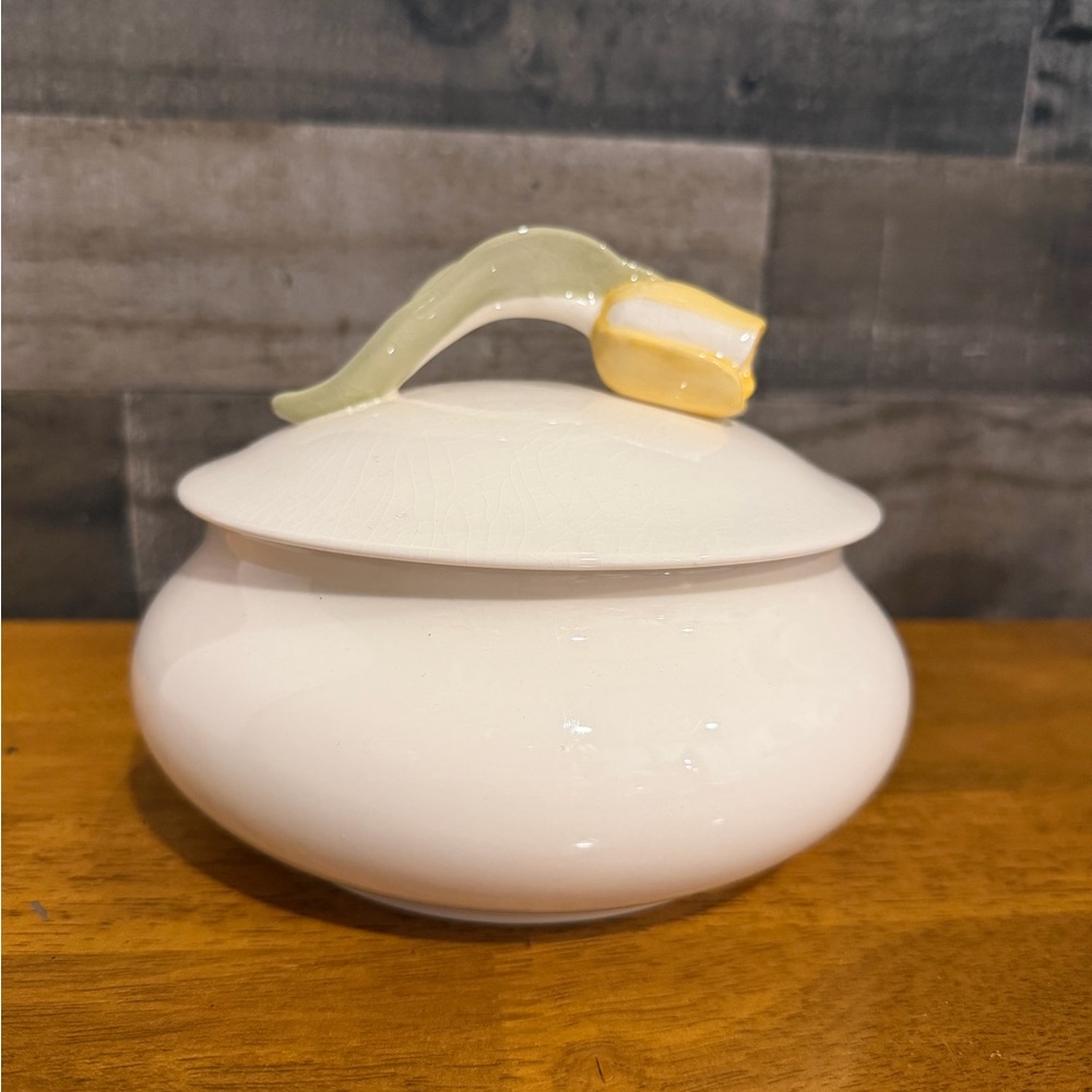 Goebel Cream Ceramic Bowl